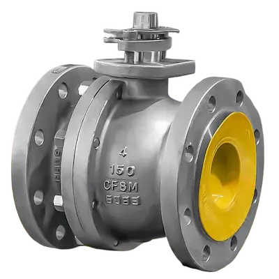 2 pc cast-steel floating ball valve