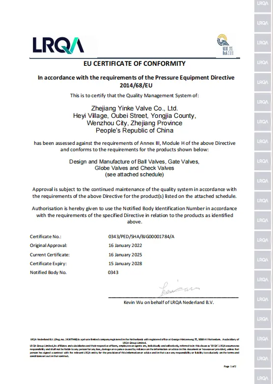 CE Certification