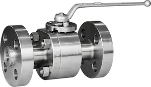 flanged floating ball valve