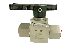 High pressure valve 6000psi