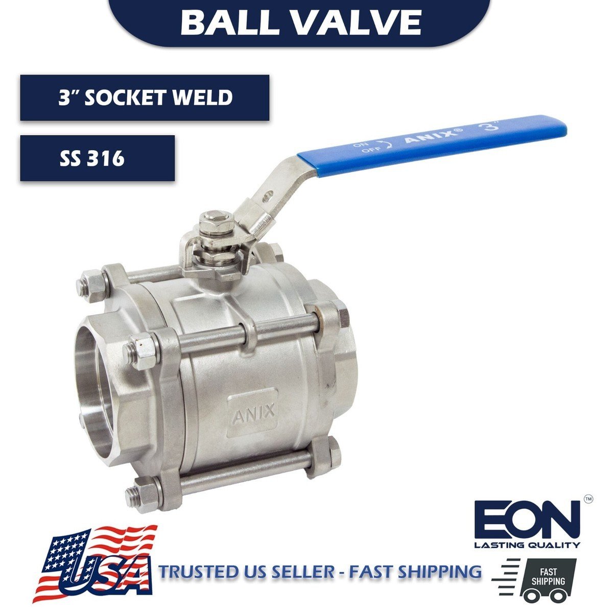 Stainless Steel Socket Weld Ball Valve