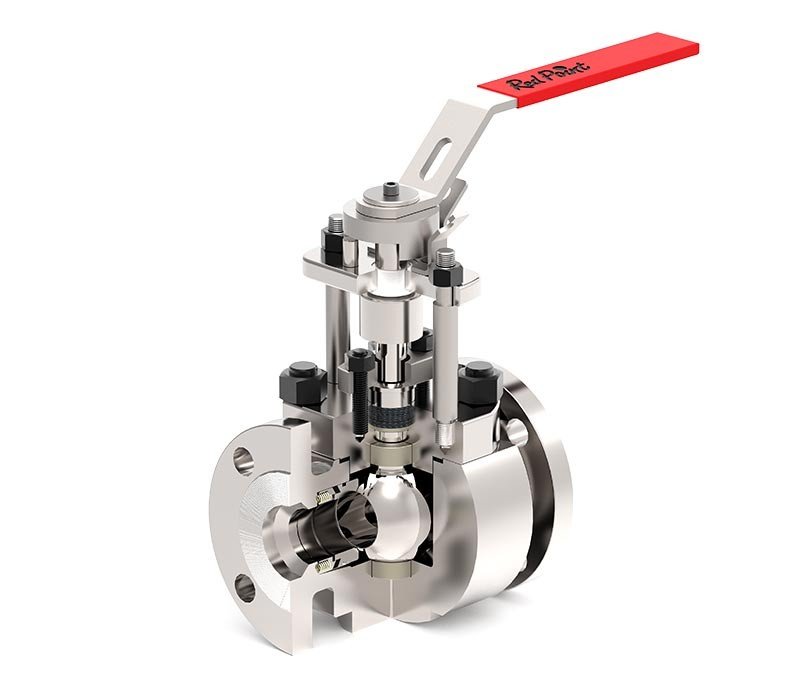 Top Entry Metal Seated Ball Valve