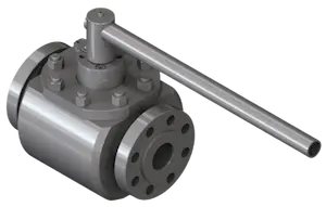 Trunnion top entry ball valve designed for high-pressure pipeline applications